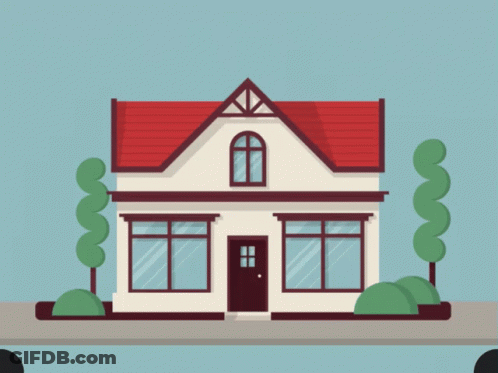 Best Property For Sale In Spain House Illustration GIF