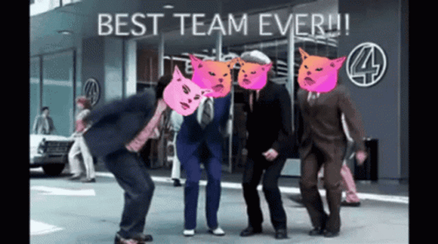 Best Team Ever Anchorman Man Face Swap GIF