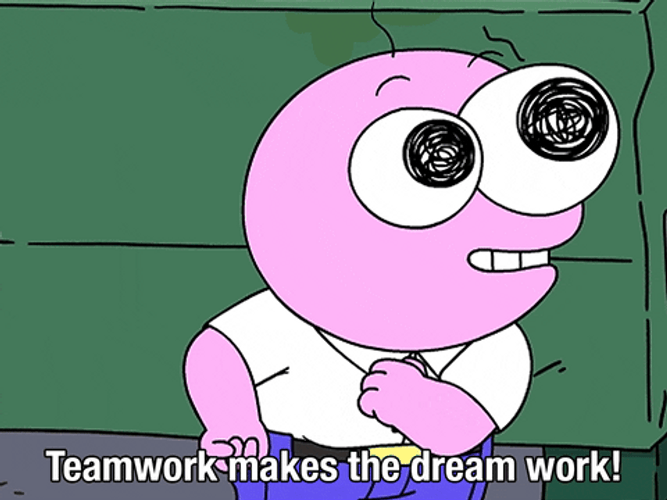 Best Team Ever Smiling Friends Animation GIF