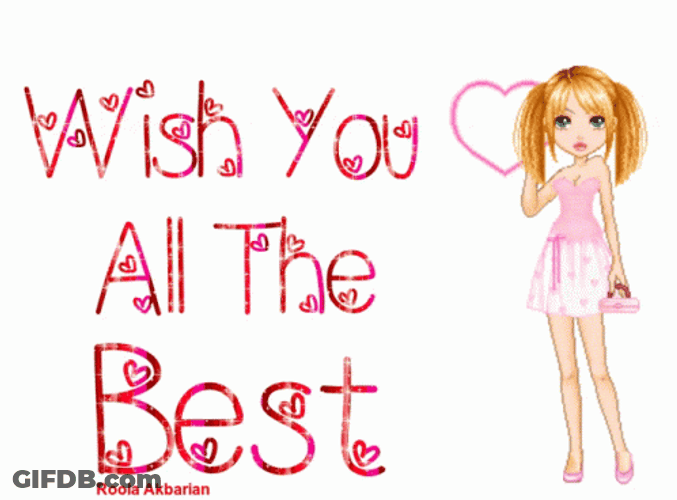 Best Wishes All The Best GIF