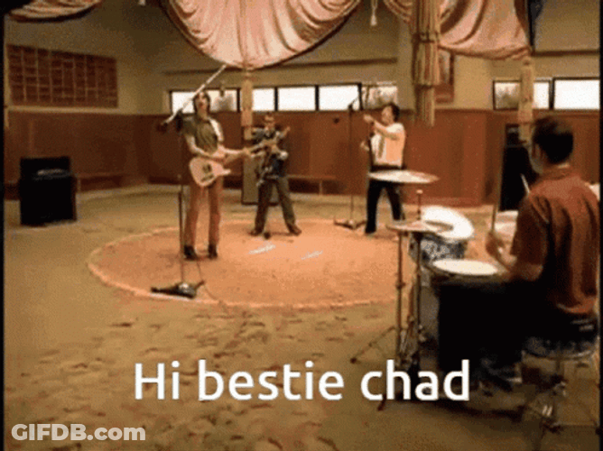 Bestie Chad Rivers Singing GIF