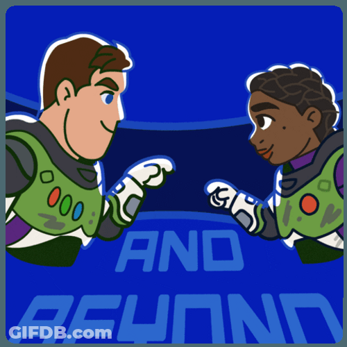 Besties To Infinity And Beyond GIF