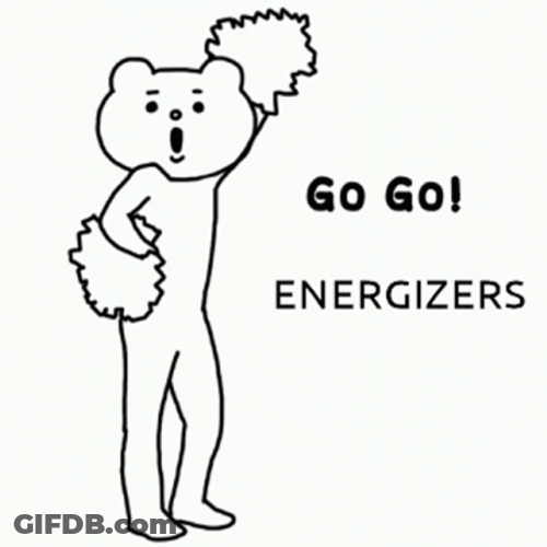 Betakkuma Energetic Cheer Go Go Go GIF