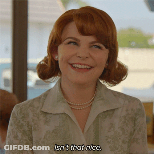 Beth Ann Stanton Isn't Thats Nice Smiling GIF