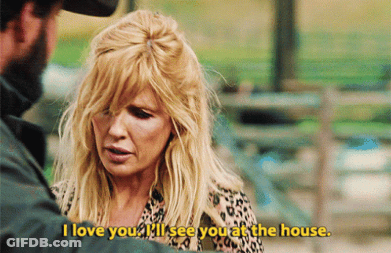 Beth Dutton And Rip At The House GIF