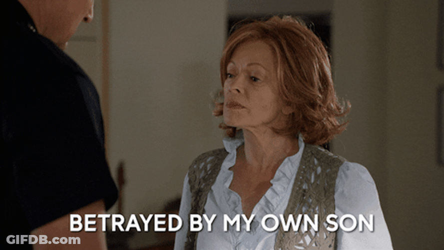 Betrayal By My Own Son GIF