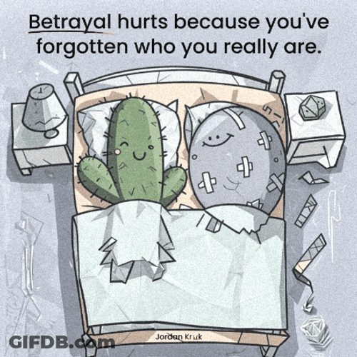 Betrayal Hurts When You Forget GIF