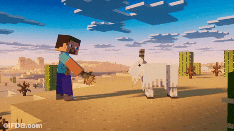 Betrayal Minecraft Sheep GIF