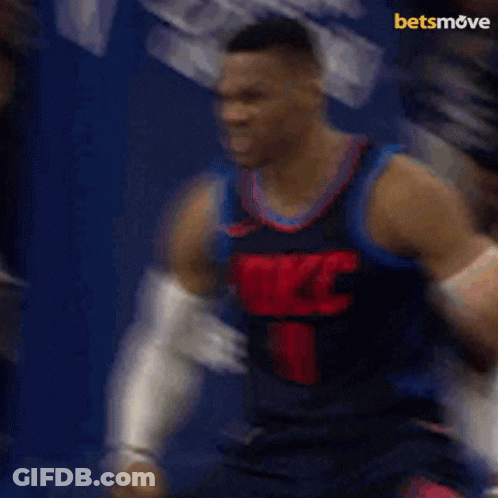 Betsmove Logo On Blurry Person GIF