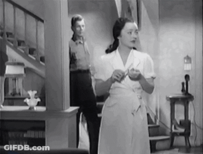 Bette Davis Dump GIF