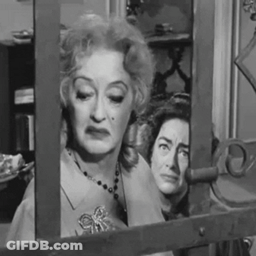 Bette Davis Rolls Eyes GIF