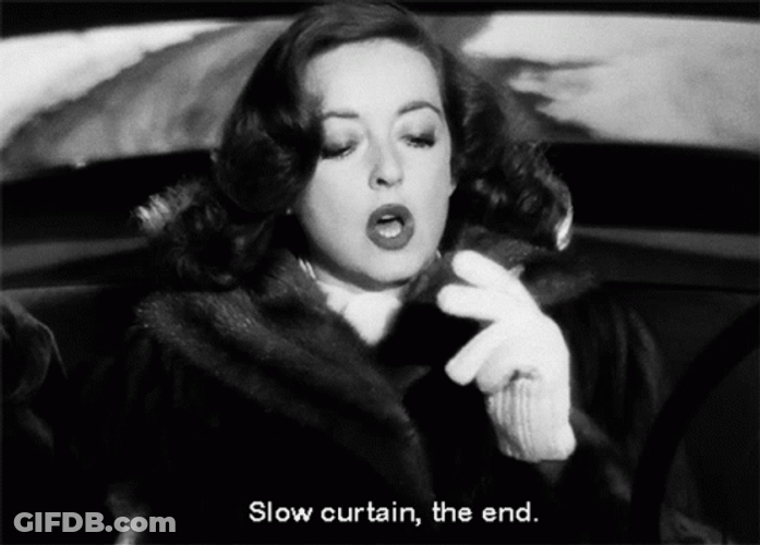 Bette Davis Smoking GIF