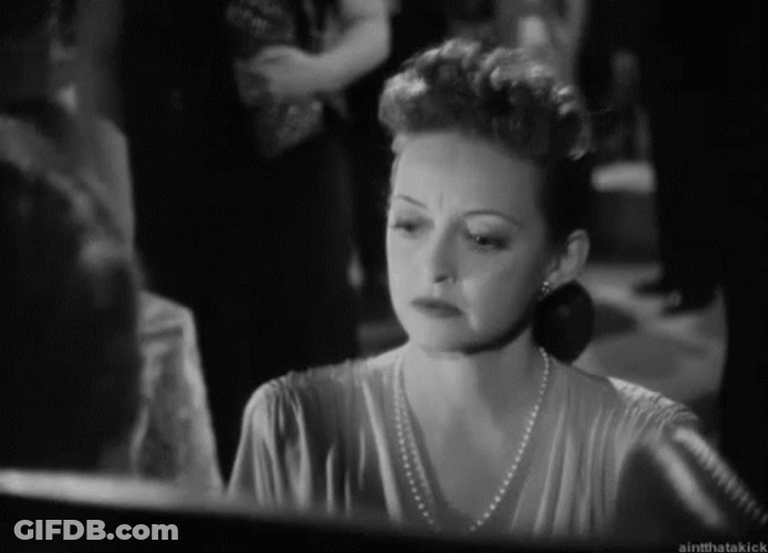 Bette Davis Uneasy GIF