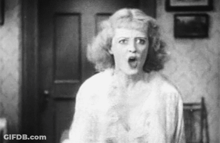 Bette Davis Wipes Face GIF