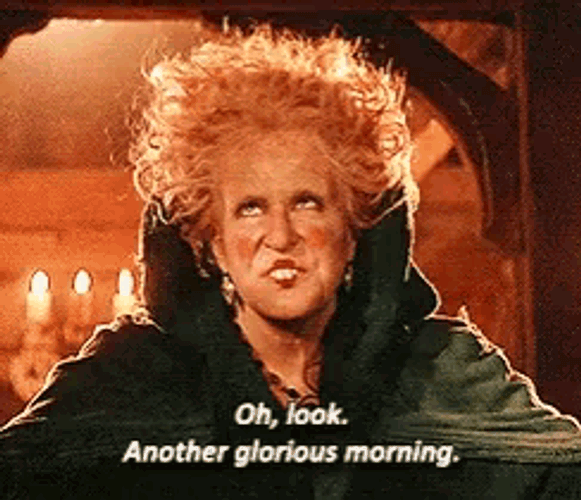 Bette Midler Morning GIF