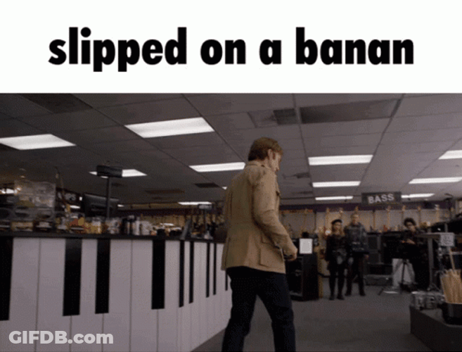 Better Call Saul Goodman Slipped On Banana GIF