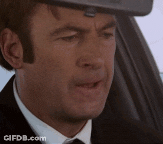 Better Call Saul Lip Bite GIF