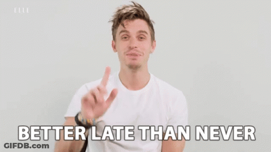 Better Late Than Never Antoni Porowski GIF