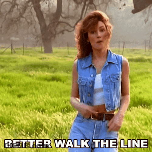 Better Walk The Line Shania Twain GIF