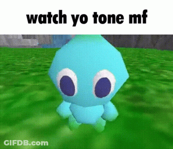 Better Watch Your Tone Sonic Meme GIF