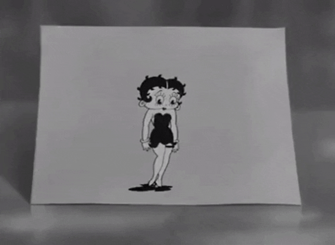 Betty Boop Bye GIF