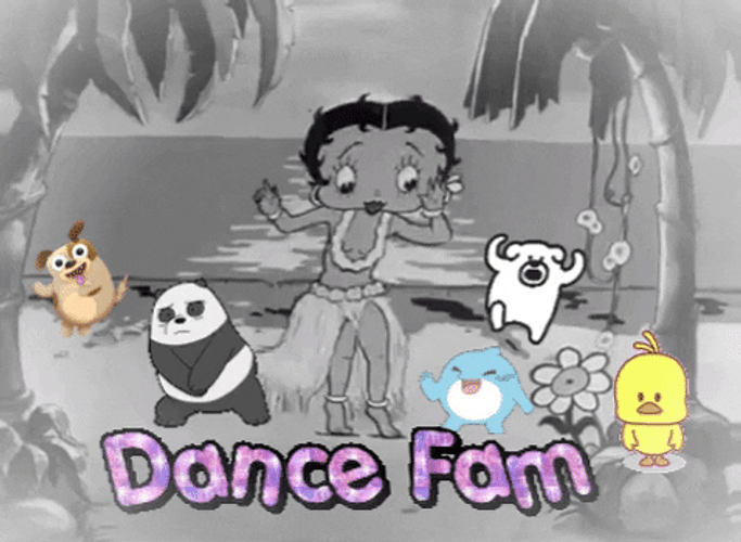 Betty Boop Dance Fam GIF