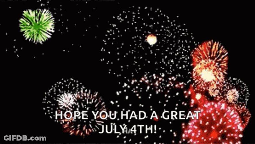 Betty Boop Fourth Of July GIF