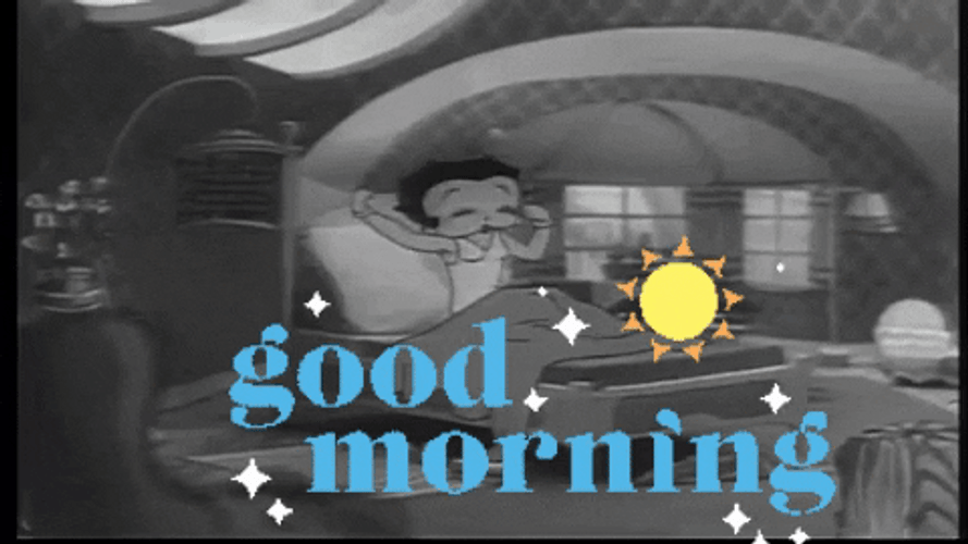 Betty Boop Good Morning GIF