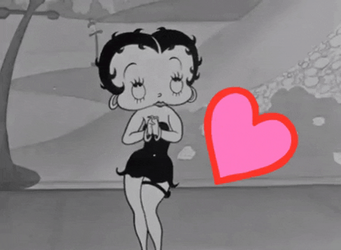Betty Boop I Love You GIF