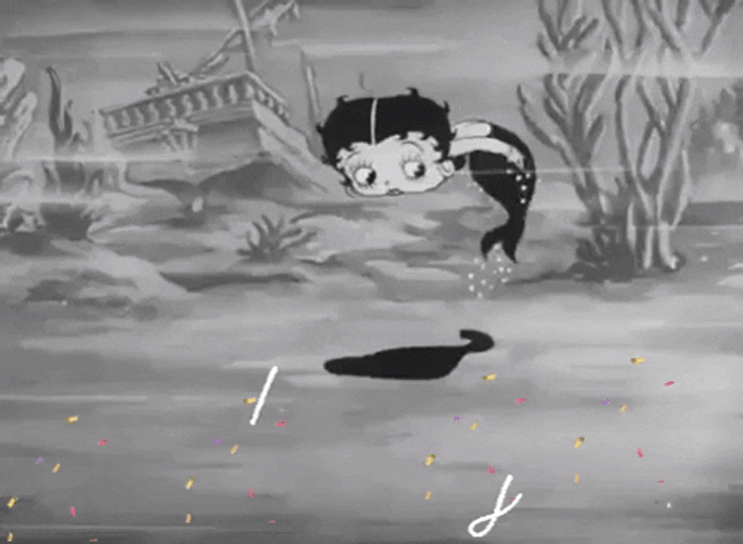 Betty Boop Mermaid GIF