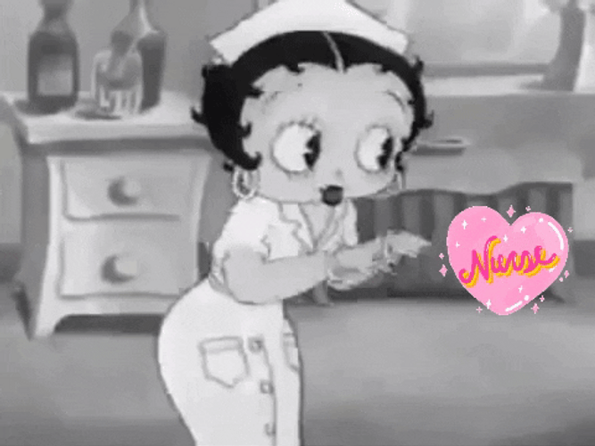 Betty Boop Nurse GIF