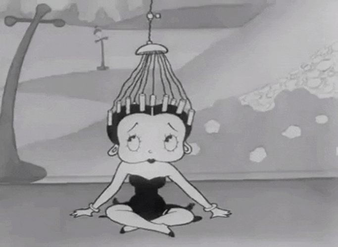 Betty Boop Slay The Day GIF