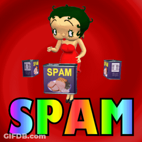 Betty Boop Spam Dance GIF