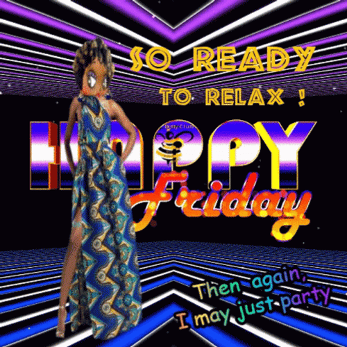 Betty The Boof Animated Friday GIF