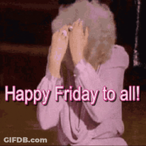 Betty White Happy Friday Meme GIF