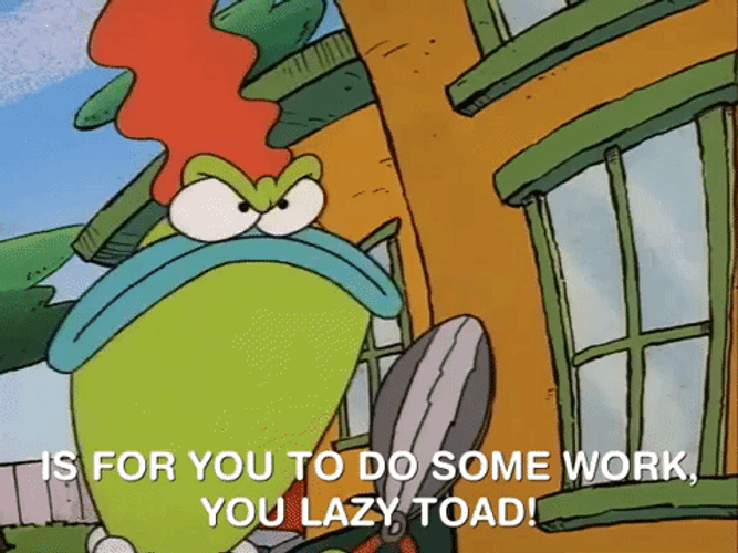 Bev Bighead Get Back To Work GIF