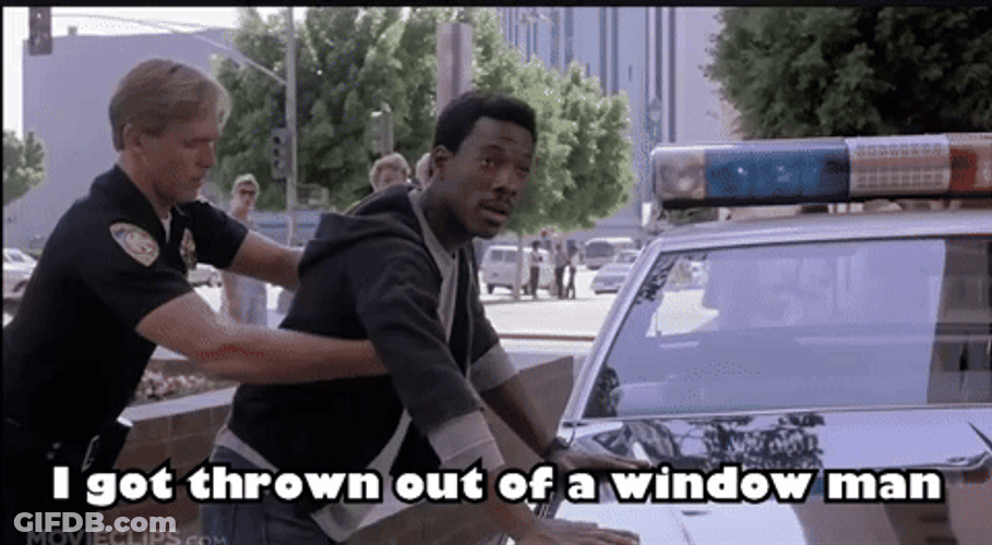 Beverly Hills Cop Axel Getting Arrested GIF