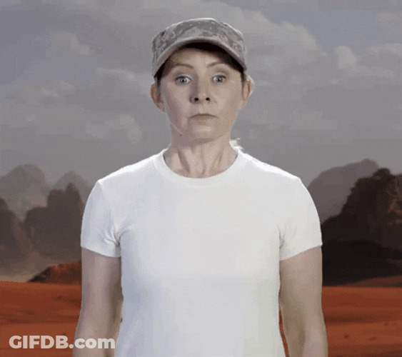 Beverly Mitchell Funny Salute GIF