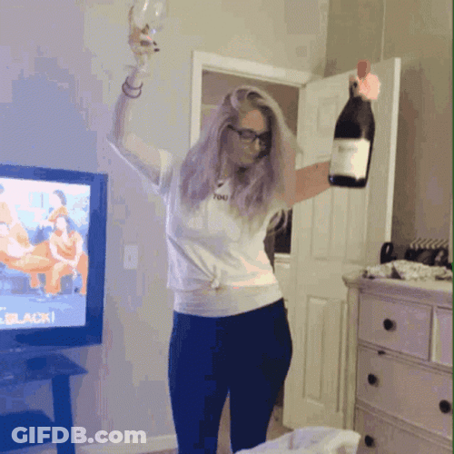 Bevo Wine Dance GIF