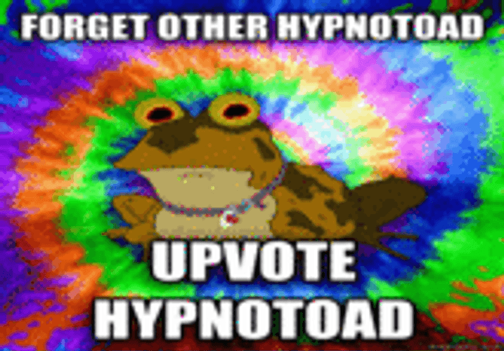 Bewitching Hypnotoad Tie Dye Background GIF