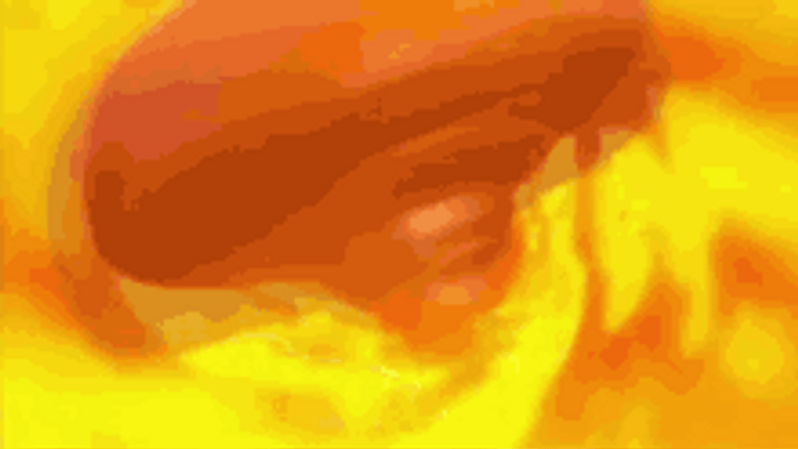 Beyblades Spinning In Flames GIF