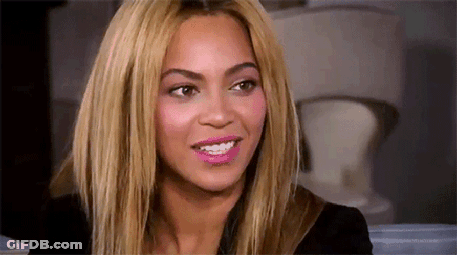 Beyonce Blinking Blank Stare GIF