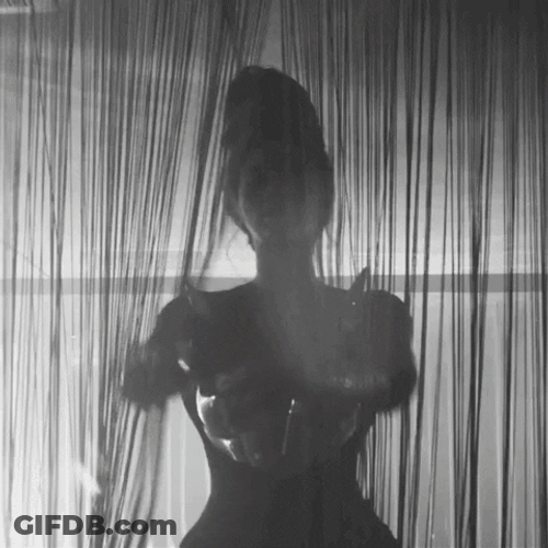 Beyonce Curtain Opening Music Video GIF