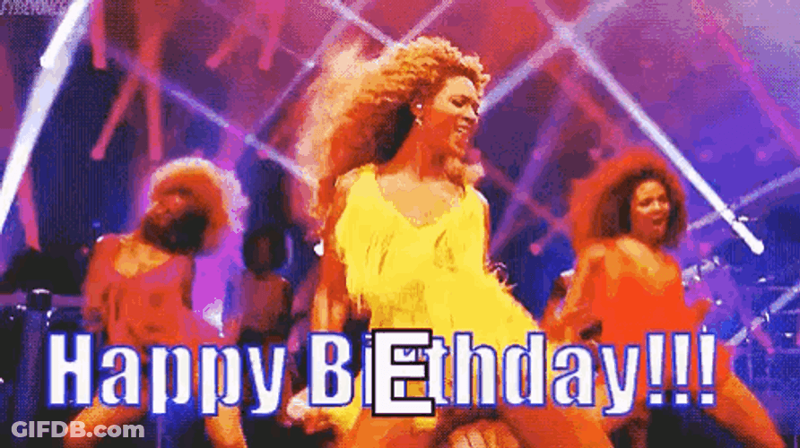 Beyoncé Dancing Birthday Meme GIF