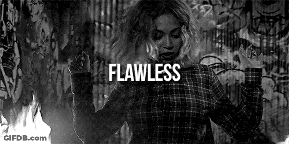 Beyoncé Perfecto Flawless GIF