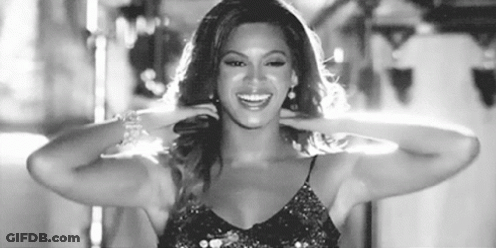 Beyoncé Smiling And Flattered GIF