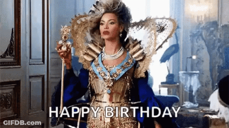 Beyoncé The Birthday Queen GIF