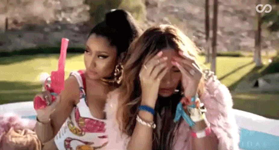 Beyonce With Nicki Minaj GIF
