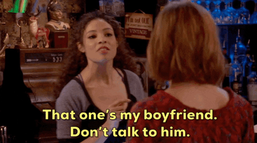 BF Stay Away Don't Talk GIF