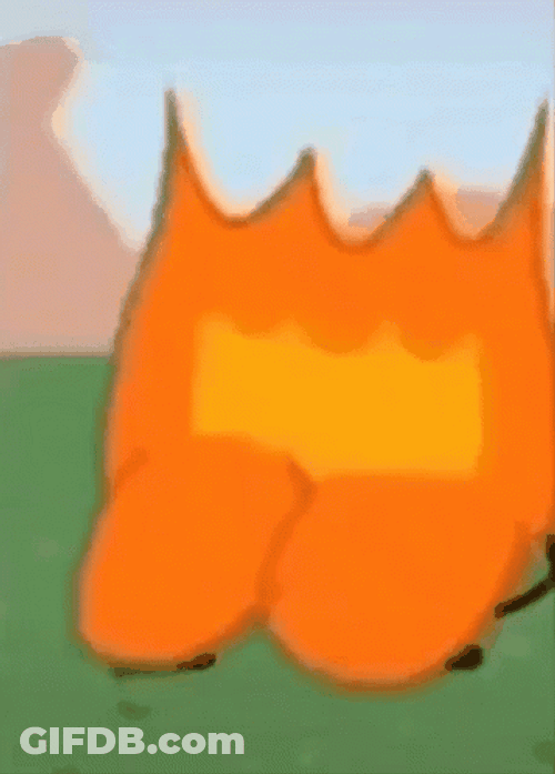 Bfb Firey Twerk GIF